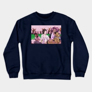 Cherry Blossom Picnic Crewneck Sweatshirt